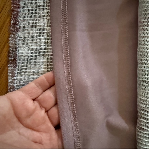 Belle Badgley Mischka Sequin Purple Print Trapeze Dress Long Sleeve Mod S M - Picture 10 of 11